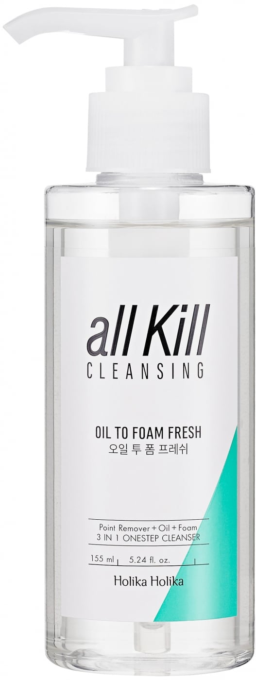 Holika Holika All Kill Cleansing Oil To Foam Fresh 155 ml