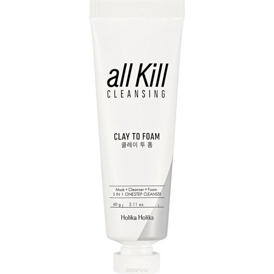 Holika Holika All Kill Cleansing Clay To Foam 60 g