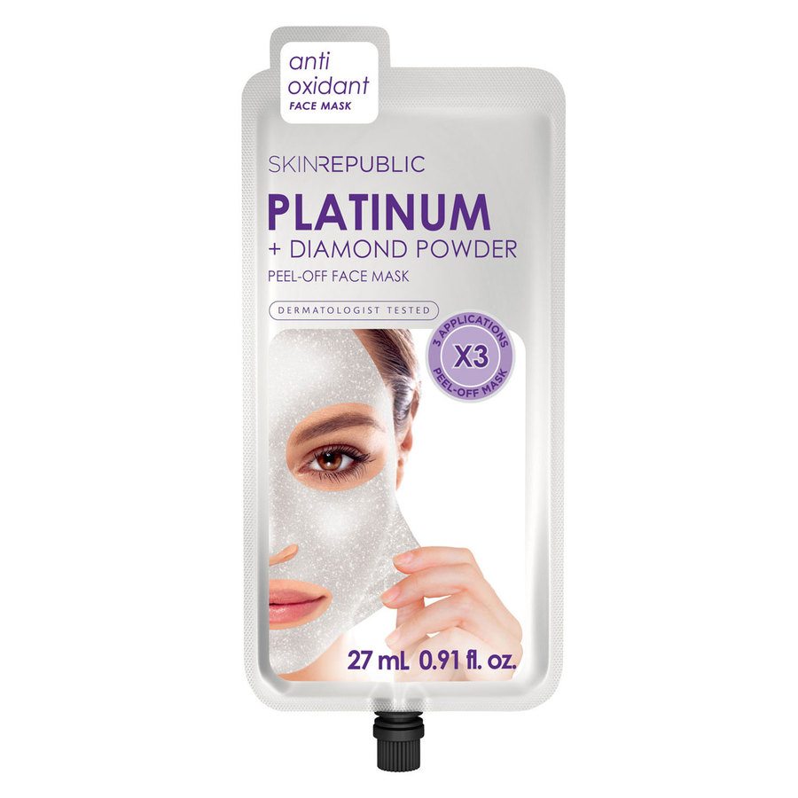 Skin Republic Platinum Diamond Powder Peel-Off Face Mask 27 ml