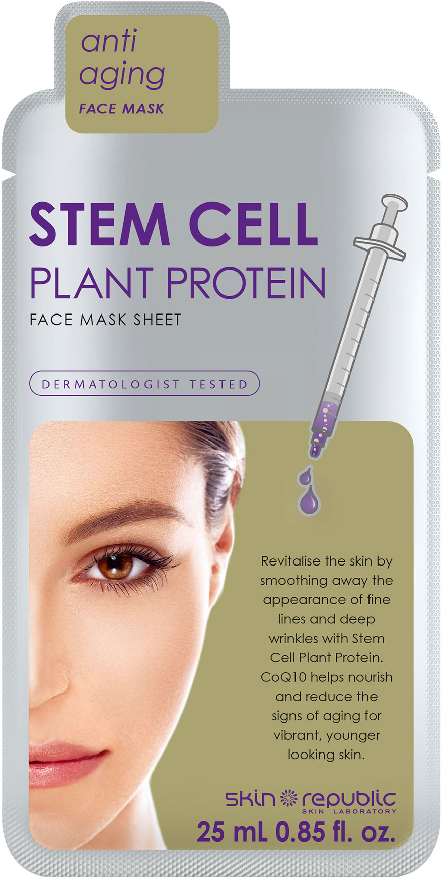 Skin Republic Stem Cell Plant Protein Face Mask