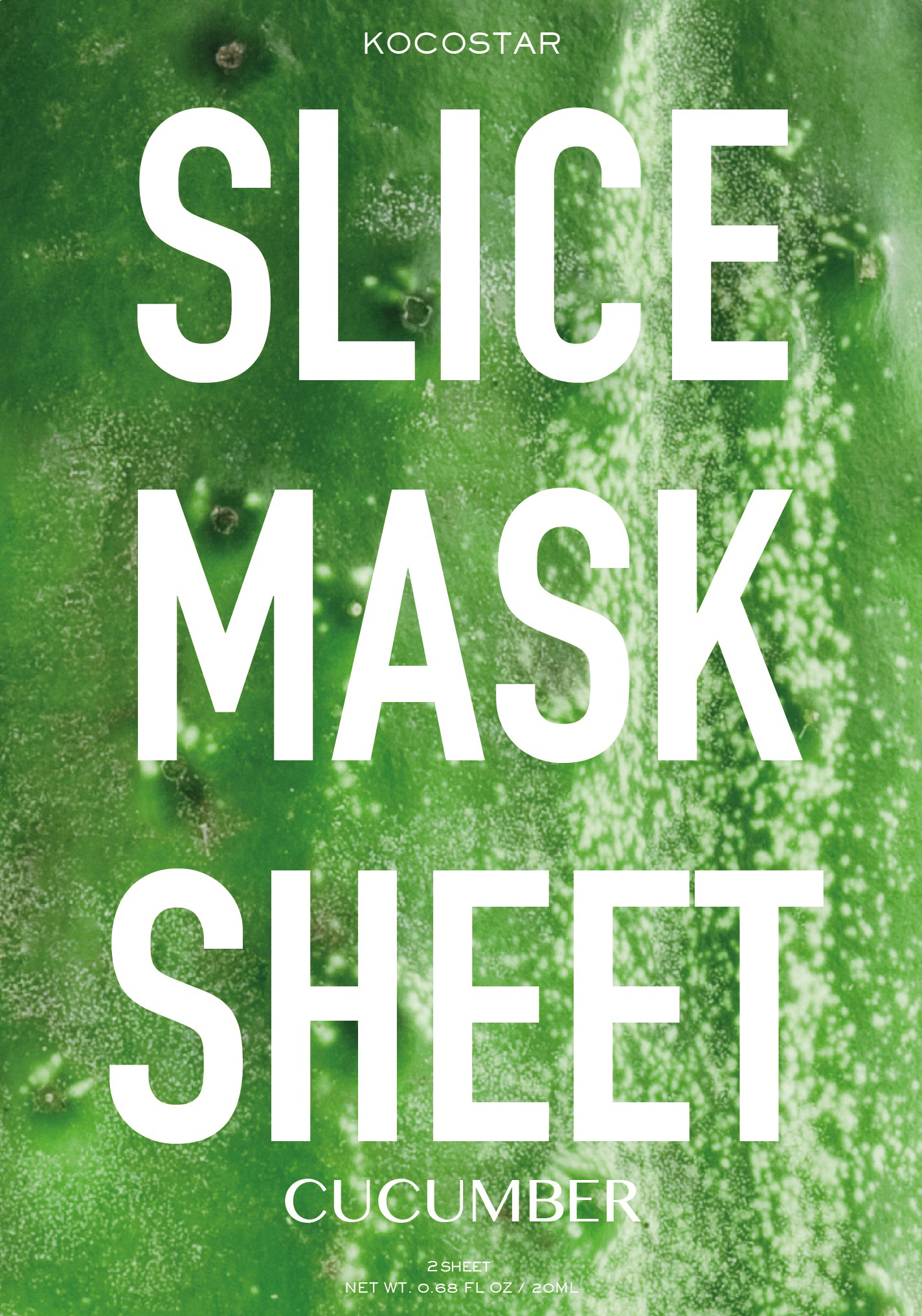 Kocostar Slice Mask Sheet Cucumber