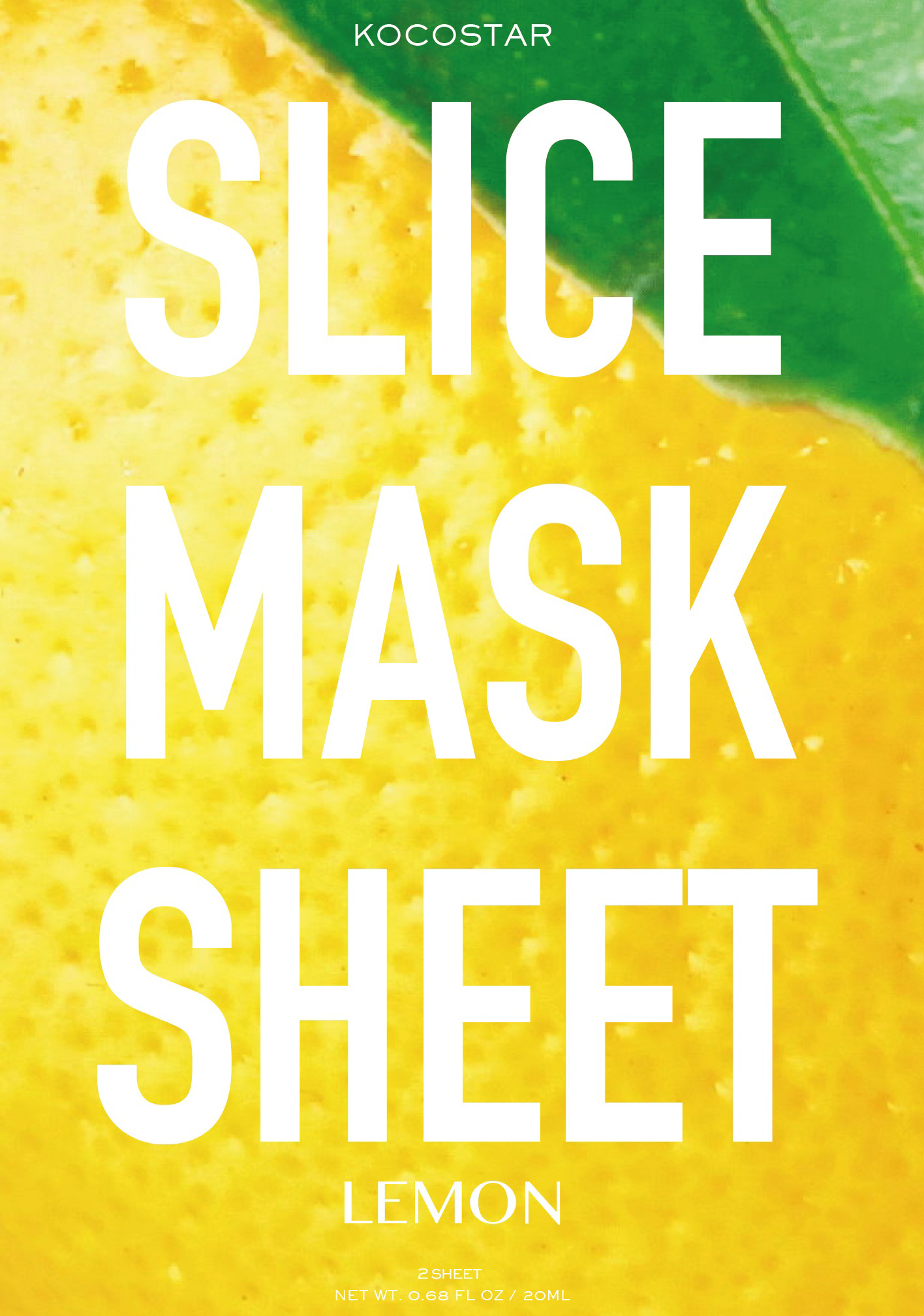 Kocostar Slice Mask Sheet Lemon