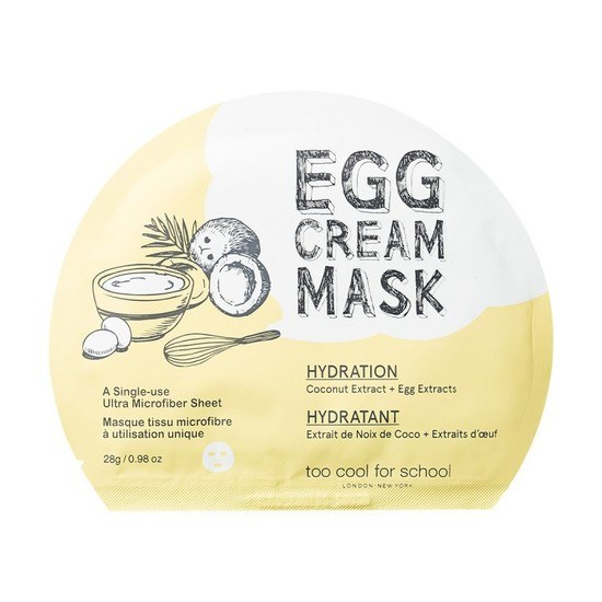 Too Cool For School Egg Cream Mask Hydration
