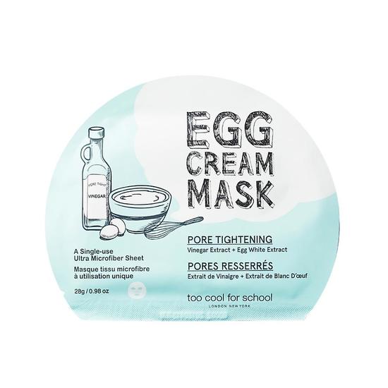 Too Cool For School Egg Cream Mask Pore Tightening