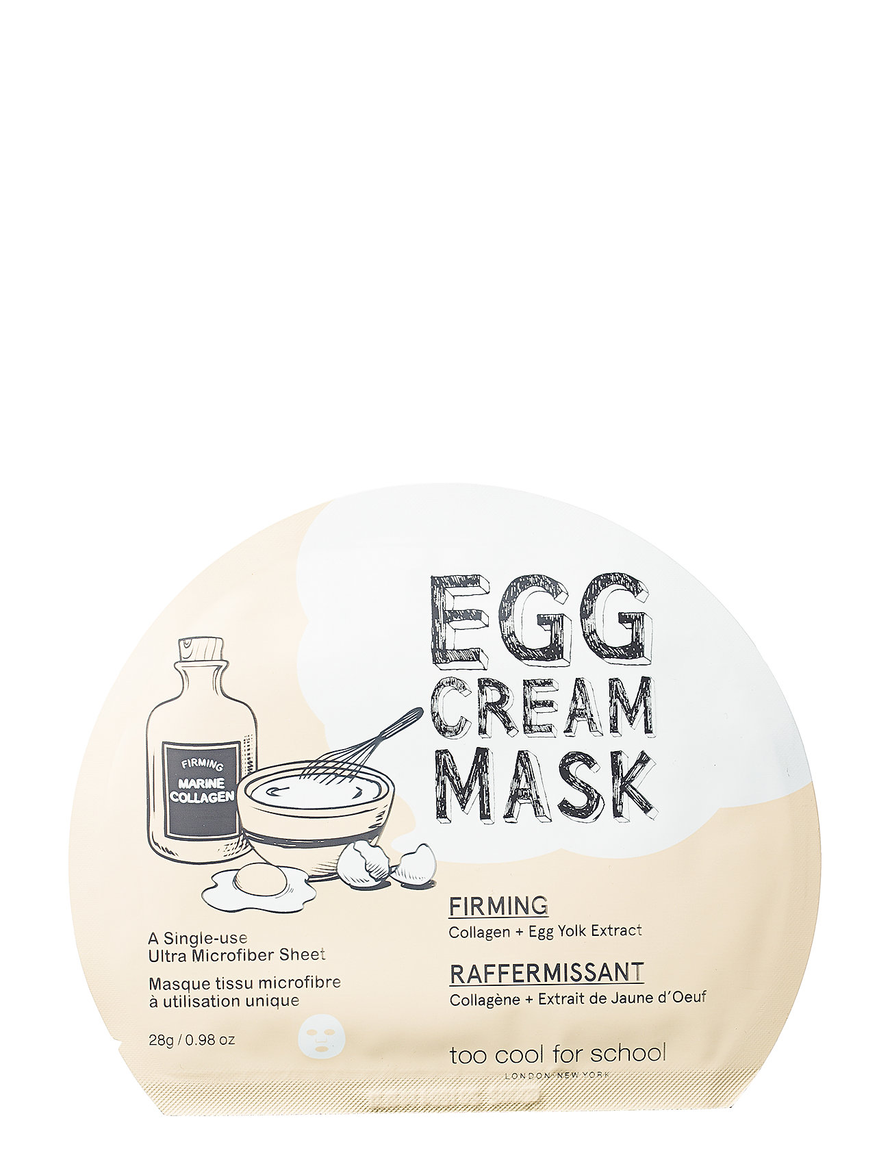 Too Cool For School Egg Cream Mask Firming