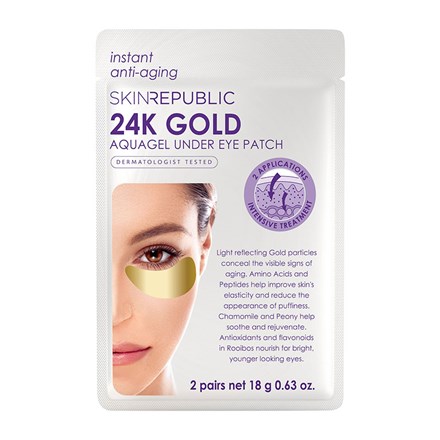 Skin Republic 24K Gold Aquagel Under Eye Patch (2 PAIRS)