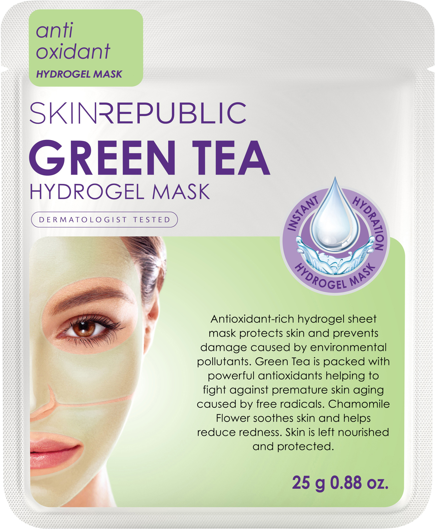 Skin Republic Green Tea Hydrogel Face Mask Sheet