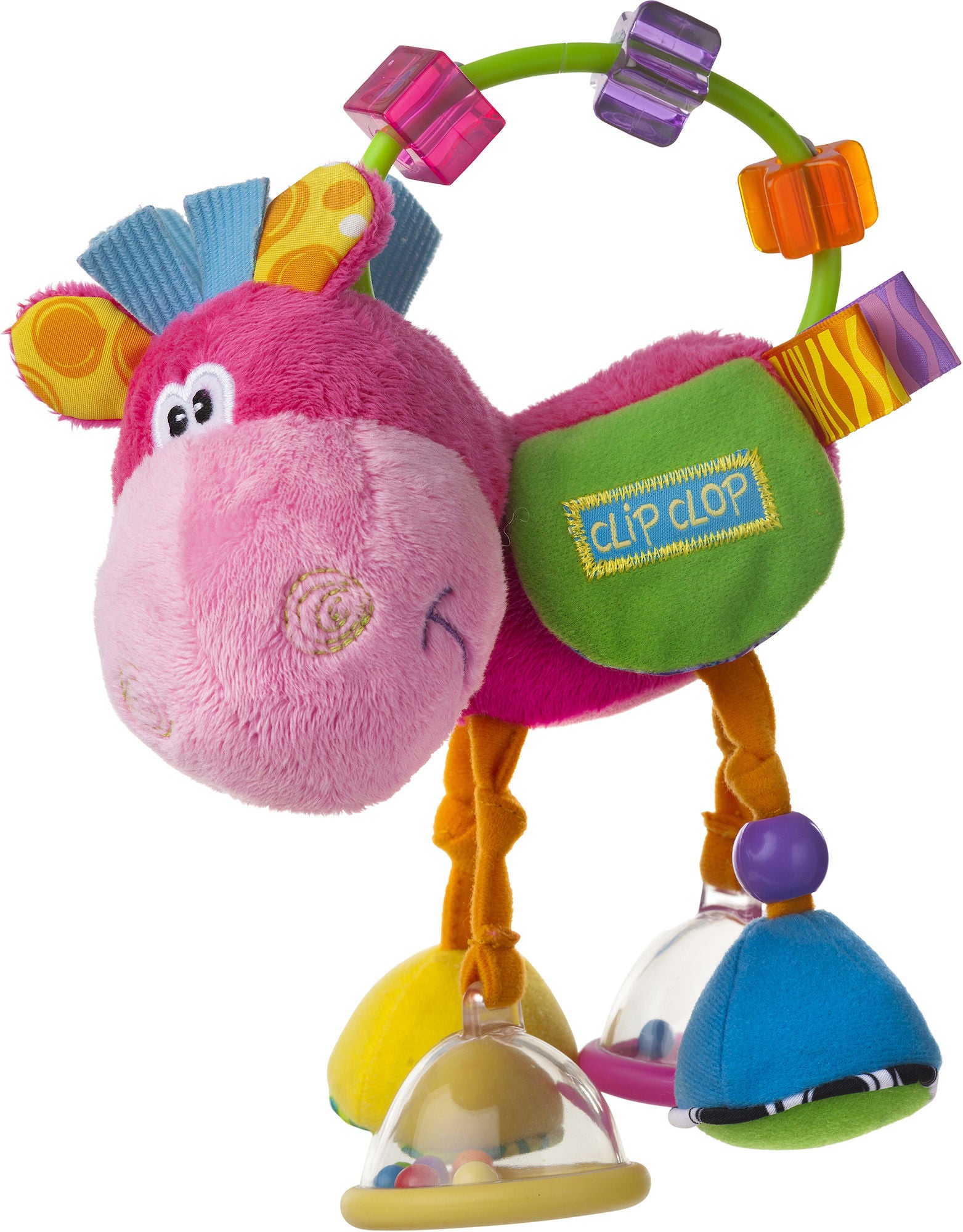 Playgro Toy Box Clopette Activity Rattle Pink