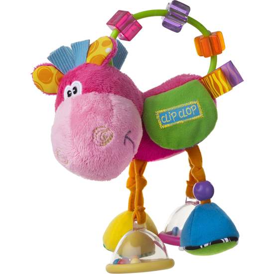 Playgro Toy Box Clopette Activity Rattle Pink