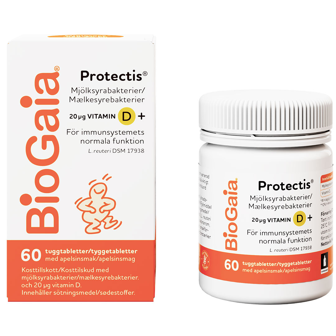 BioGaia Protectis D3+ 60 st
