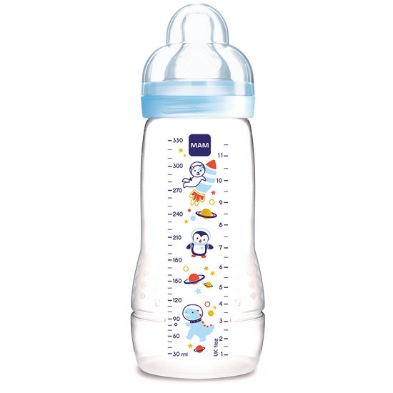 MAM Easy Active Baby Bottle 4+m 330 ml - Blandade färger