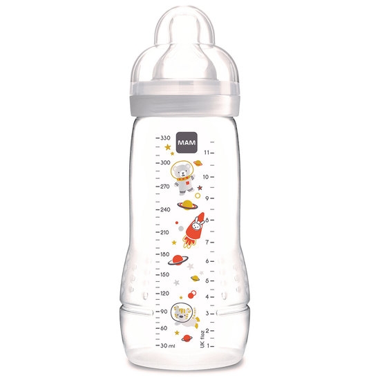 MAM Easy Active Baby Bottle 4+m 330 ml - Blandade färger