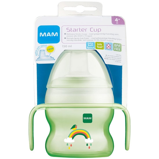 MAM Starter Cup 4+m 150 ml - Blandade färger