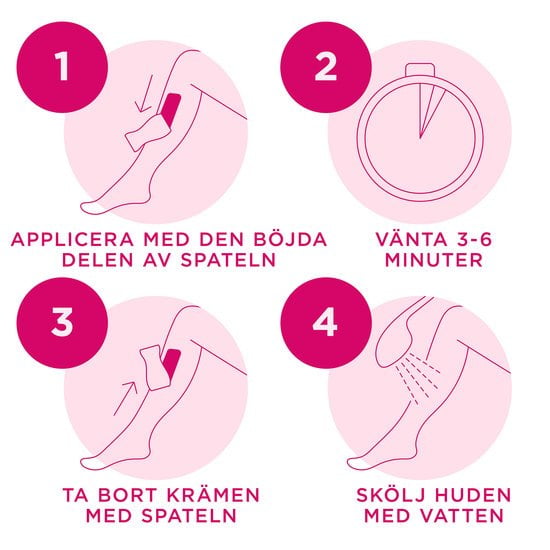 Veet Pure Hårborttagningskräm Ben & Kropp Torr Hud 200 ml