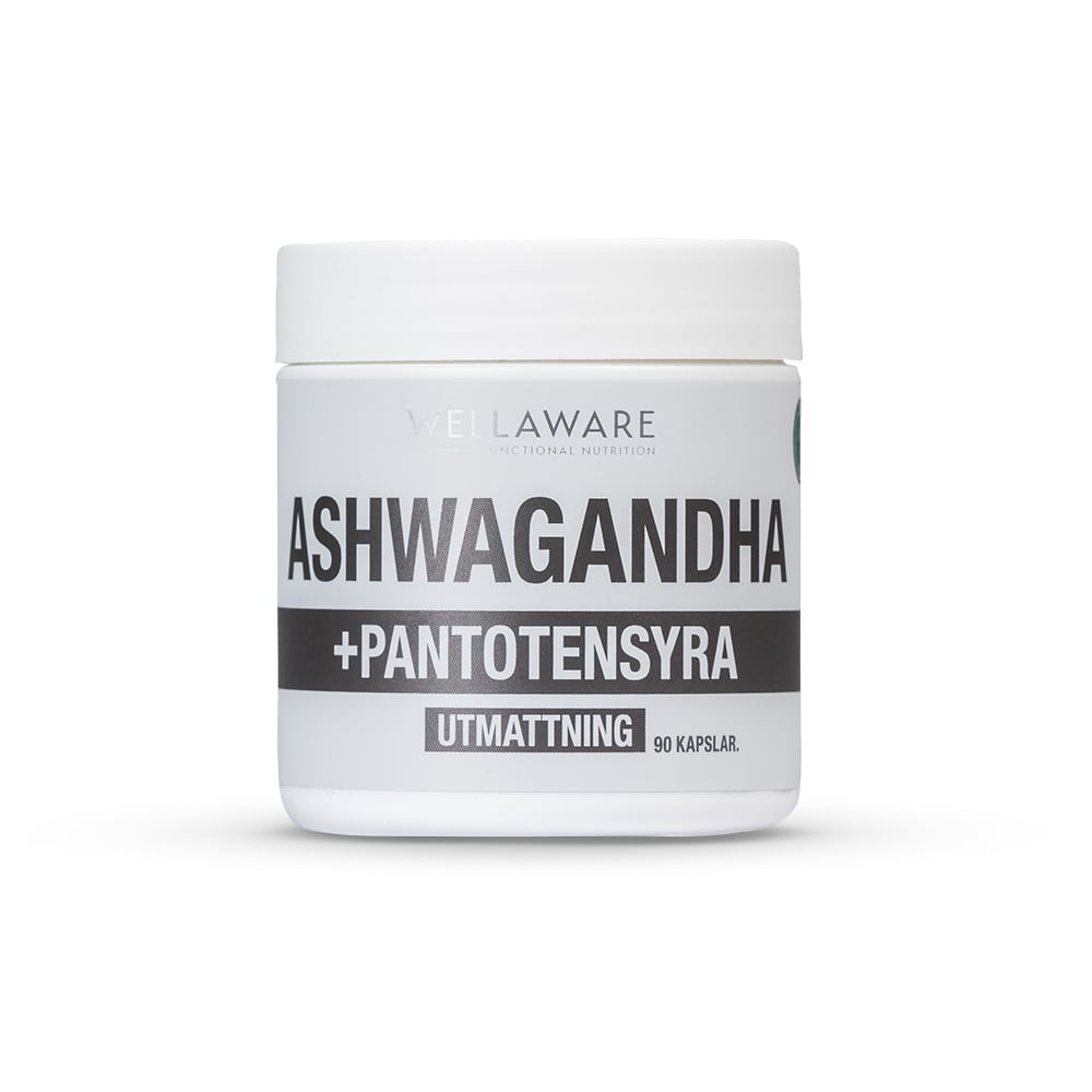 WellAware Health Ashwaganda + Pantontesyra 90 kapslar