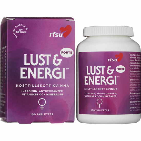 RFSU Lust & Energi Kvinna 100 tabletter