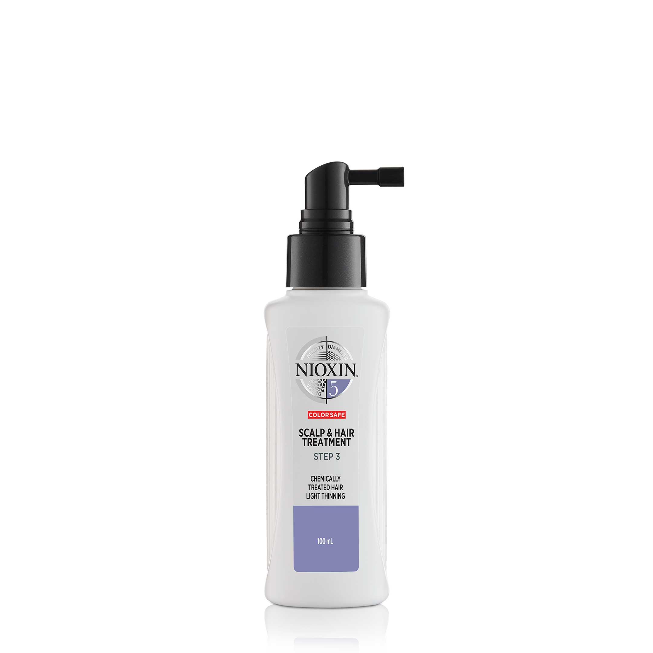Nioxin System 5 Scalp Treatment leave-in för fint, tunt, kemiskt behandlat hår 100 ml