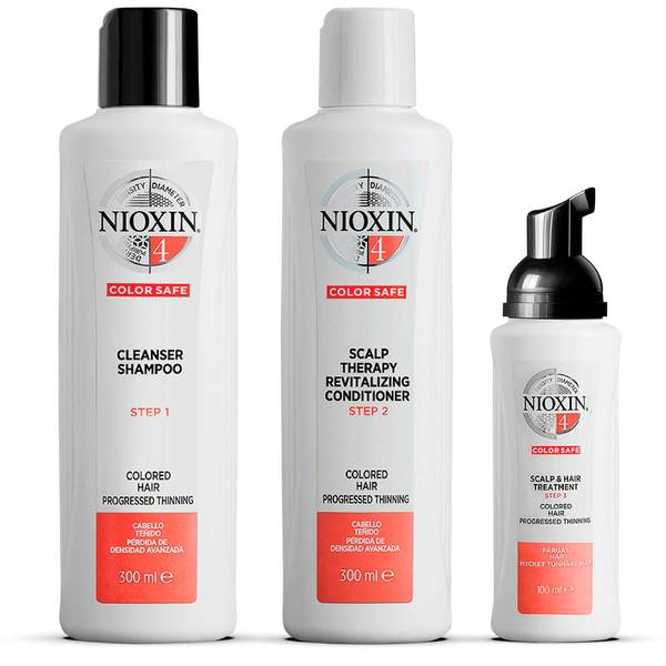 Nioxin Loyalty Kit System 4 för märkbart tunt, färgat hår