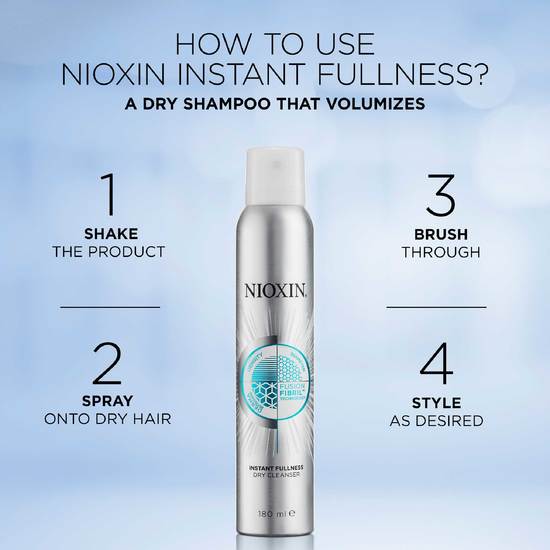 Nioxin Instant Fullness Dry Cleanser Schampo 180 ml