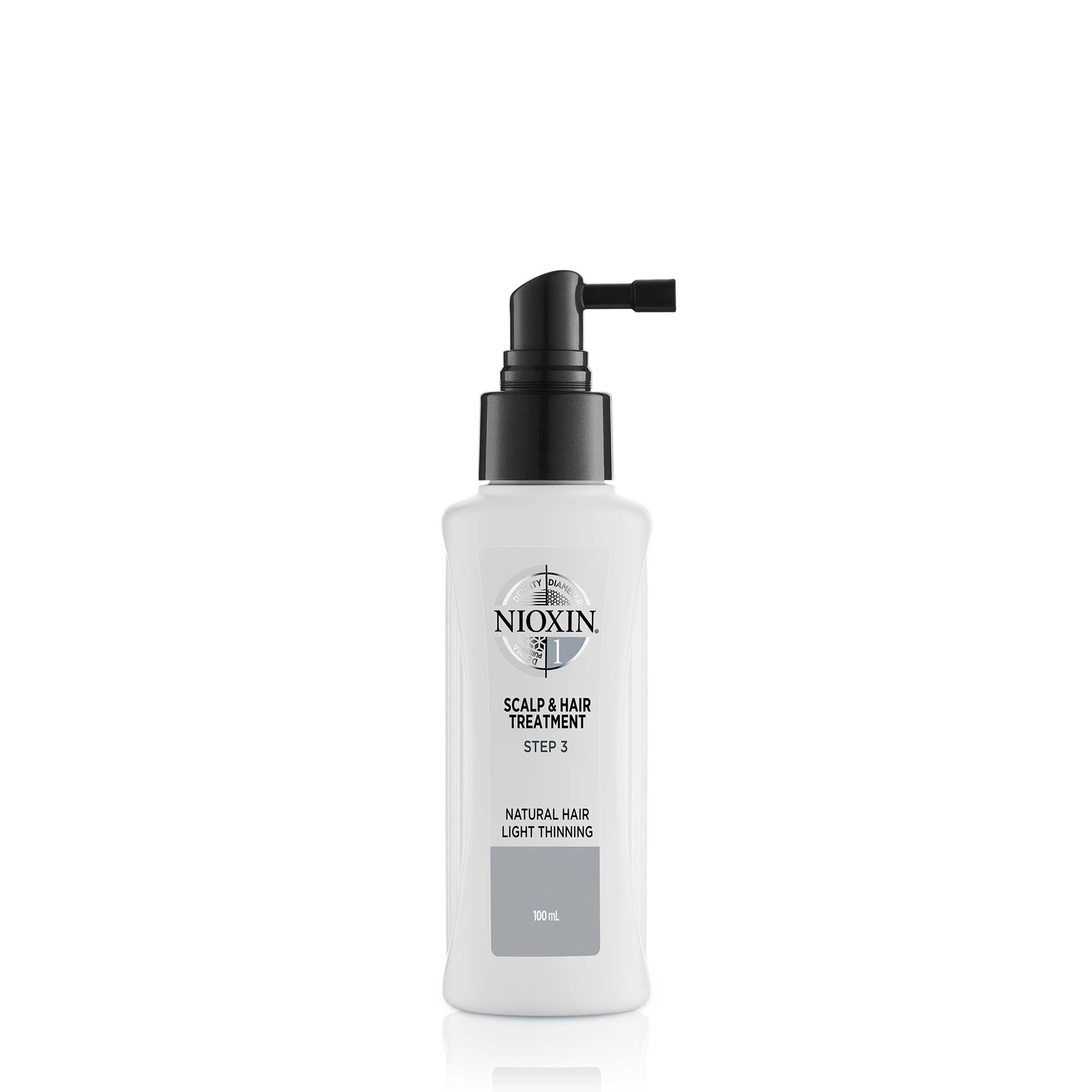 Nioxin System 1 Scalp Treatment leave-in produkt för obehandlat naturligt tunt hår 100 ml