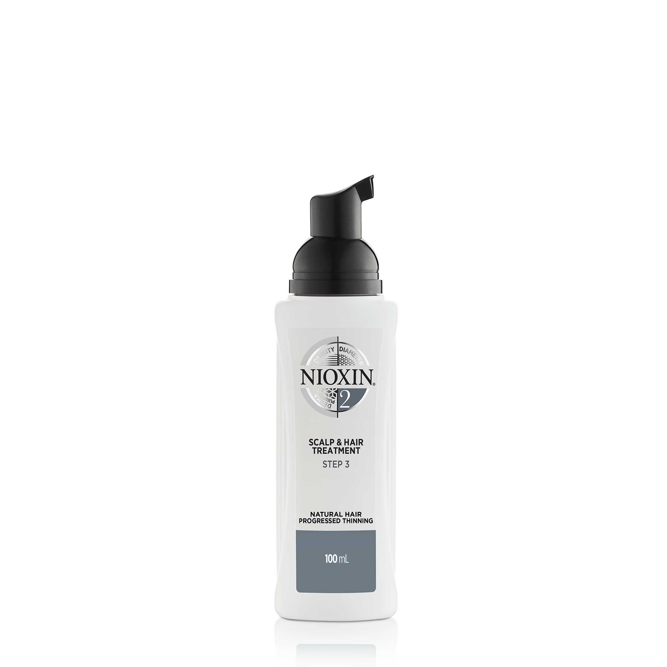 Nioxin System 2 Scalp Treatment leave-in produkt för obehandlat och märkbart tunt hår 100 ml