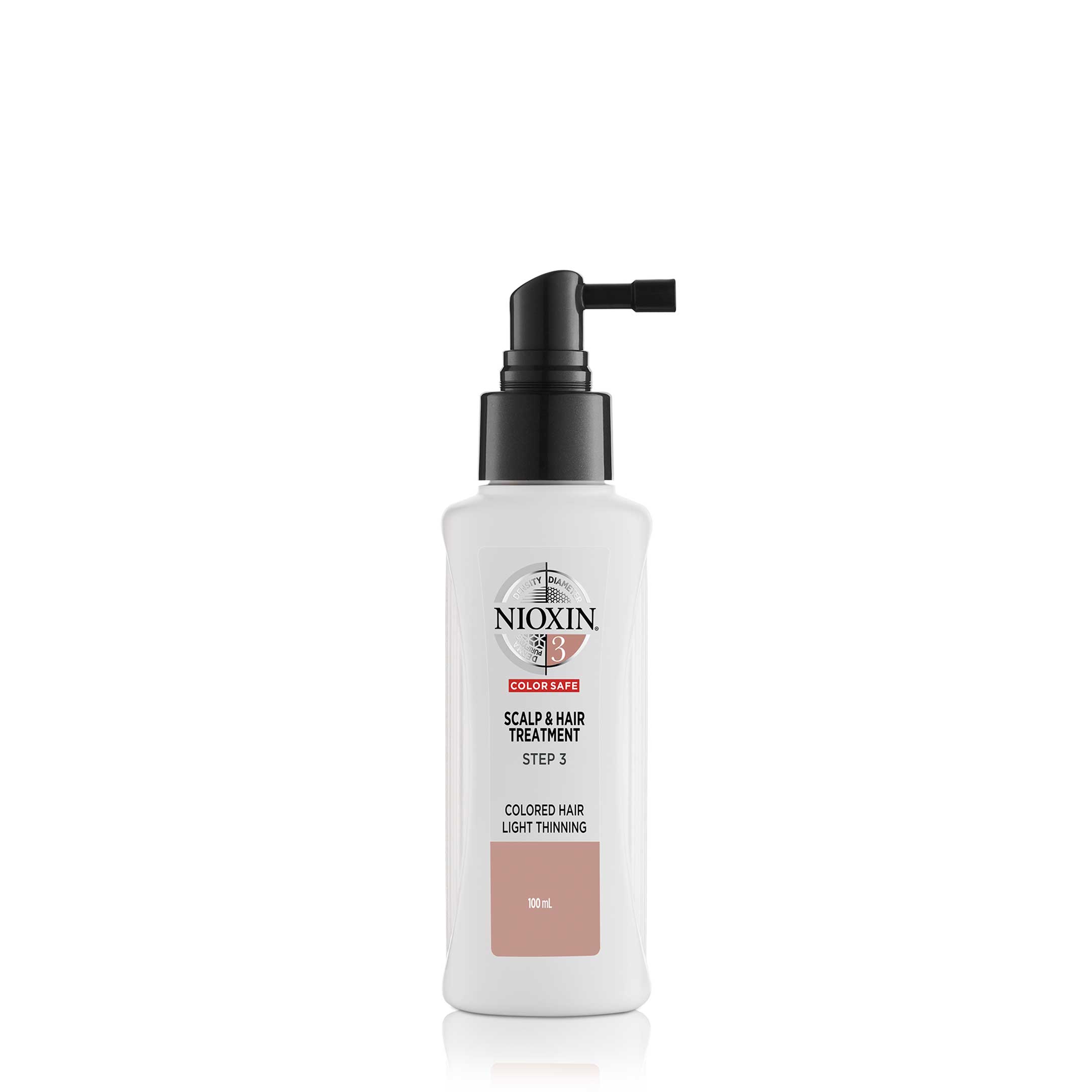 Nioxin System 3 Scalp Treatment för fint och tunt färgat hår 100 ml
