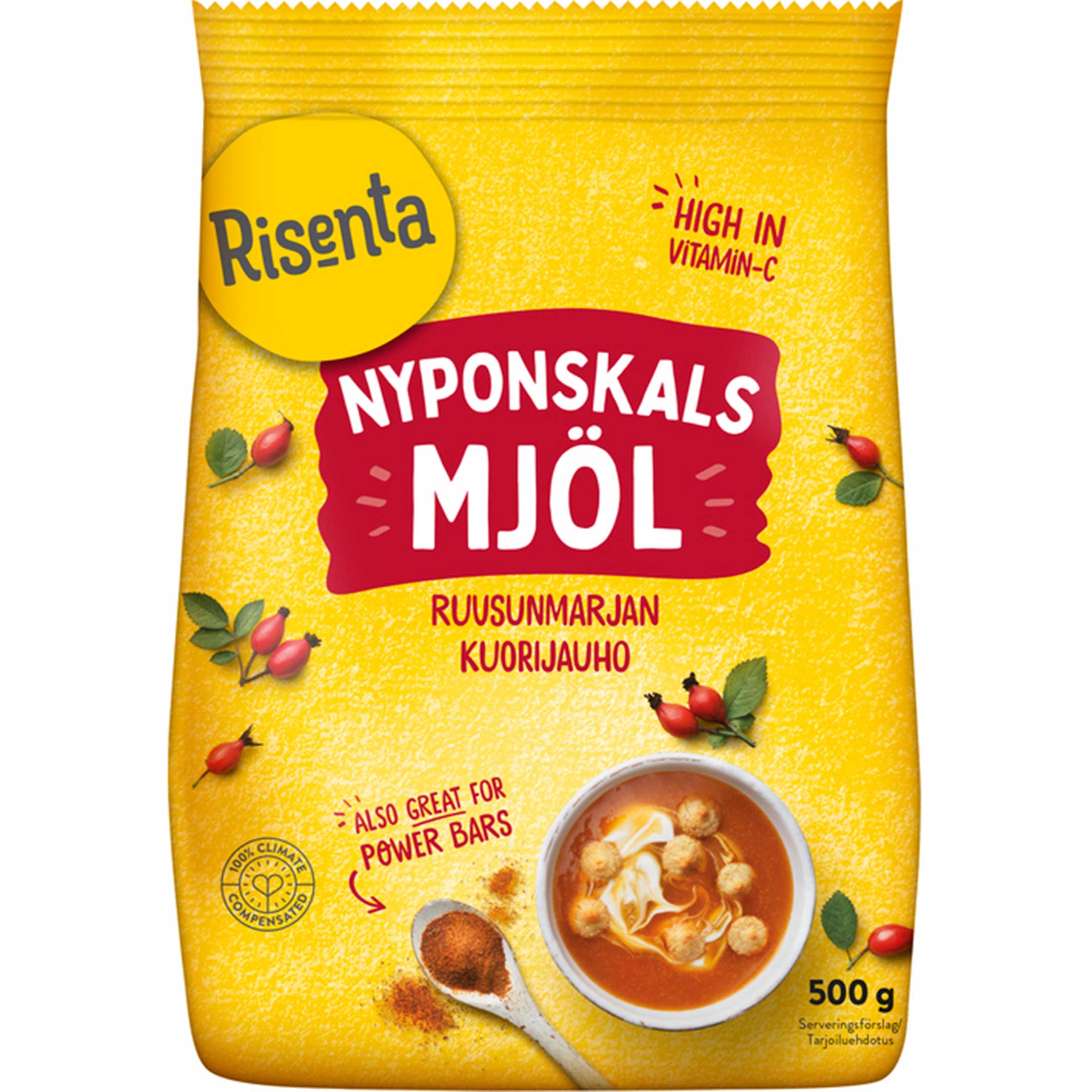 Risenta Nyponskalsmjöl 500 g