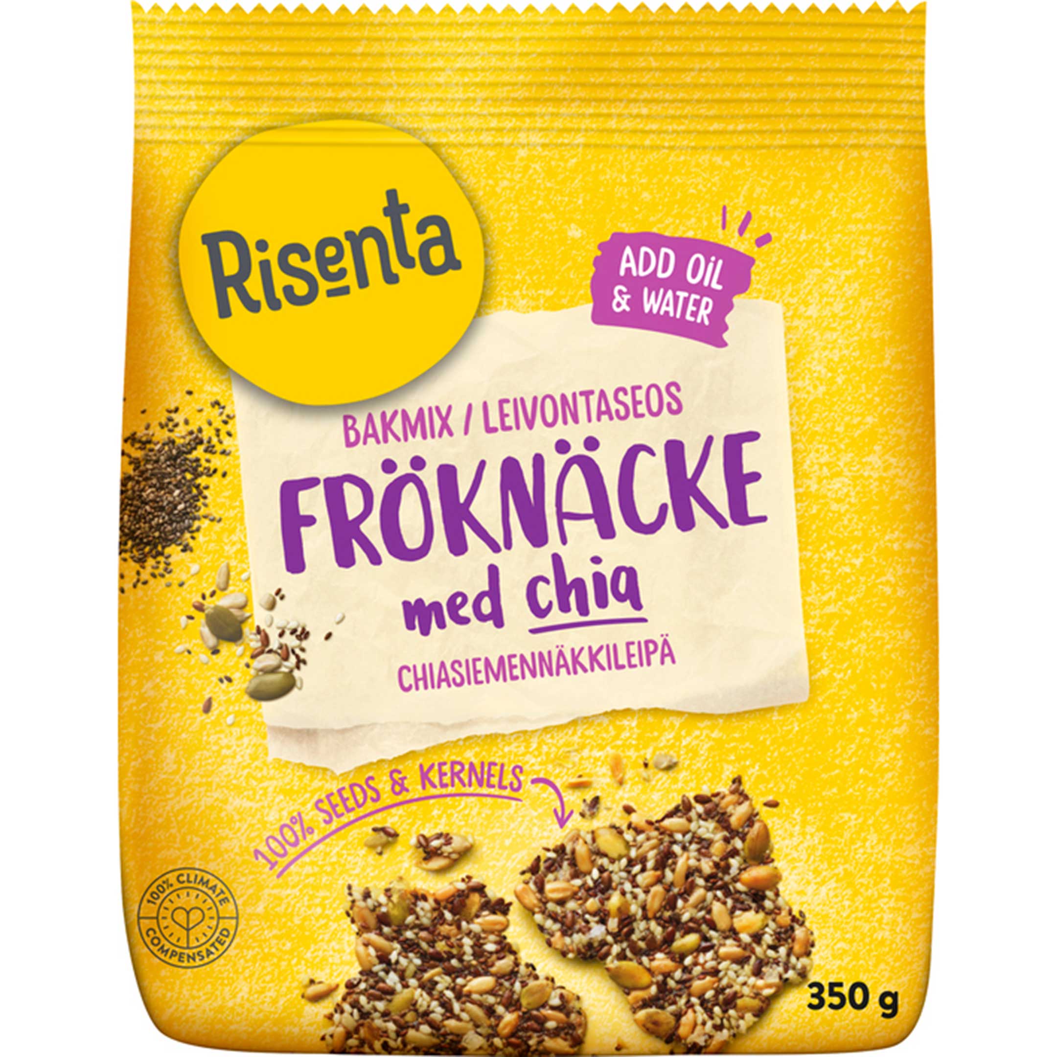 Risenta Fröknäckemix Chia 350 g