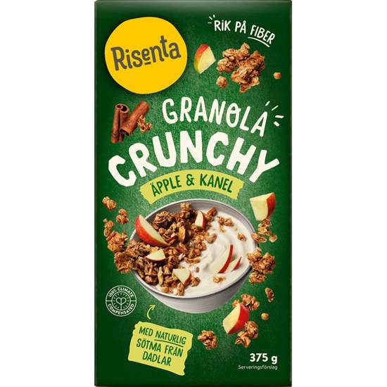 Risenta Granola Äpple Kanel 375 g
