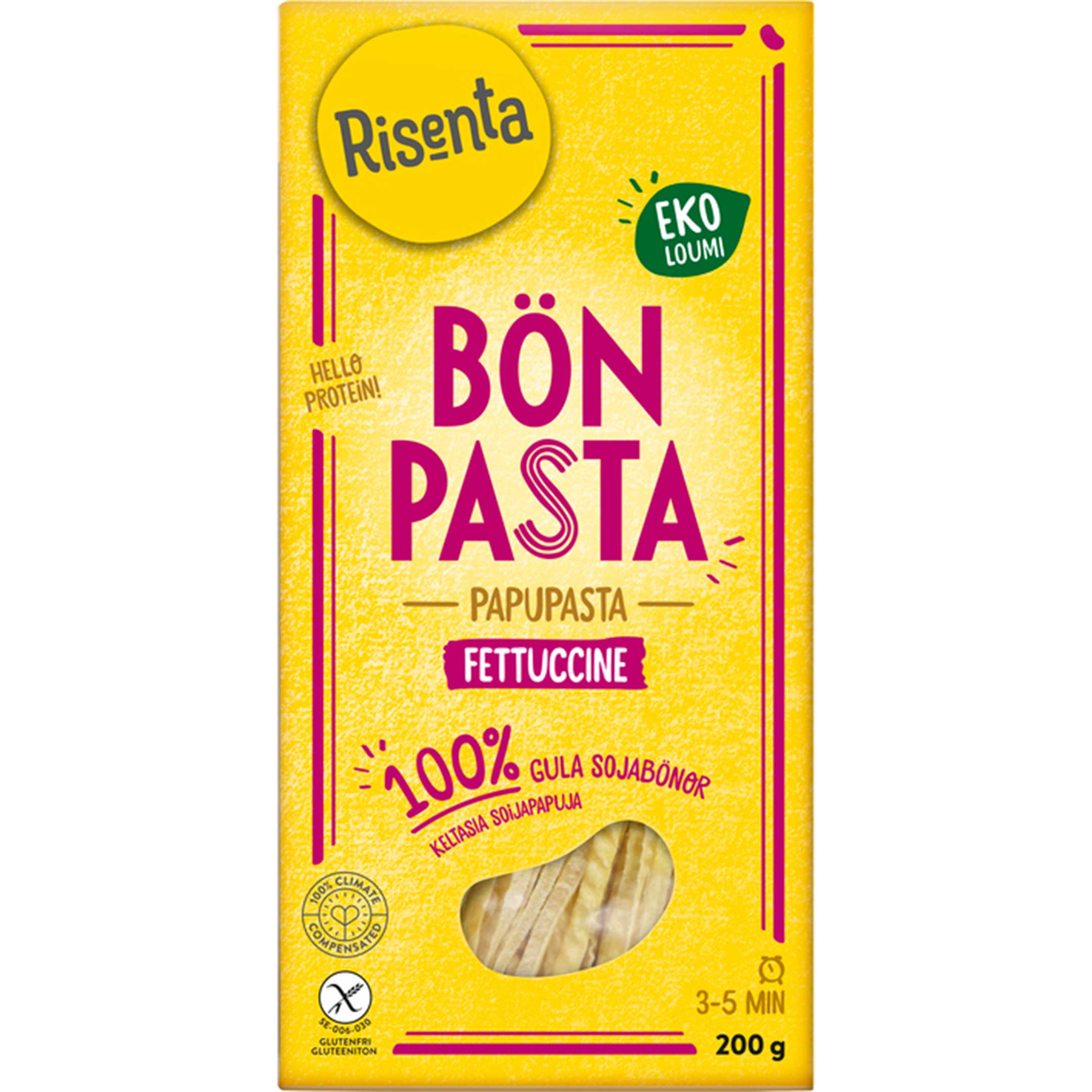 Risenta Bönpasta Fettu Gul 200 g