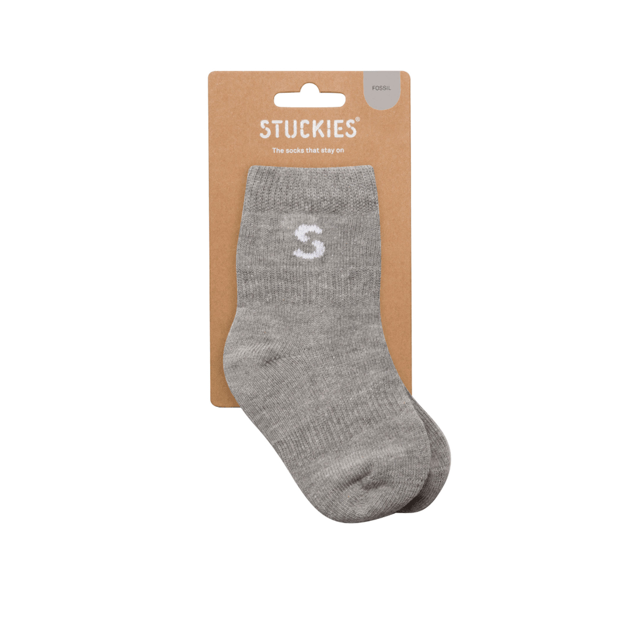Stuckies Strumpor Fossil Utan anti-slip 10/15 0-6 mån
