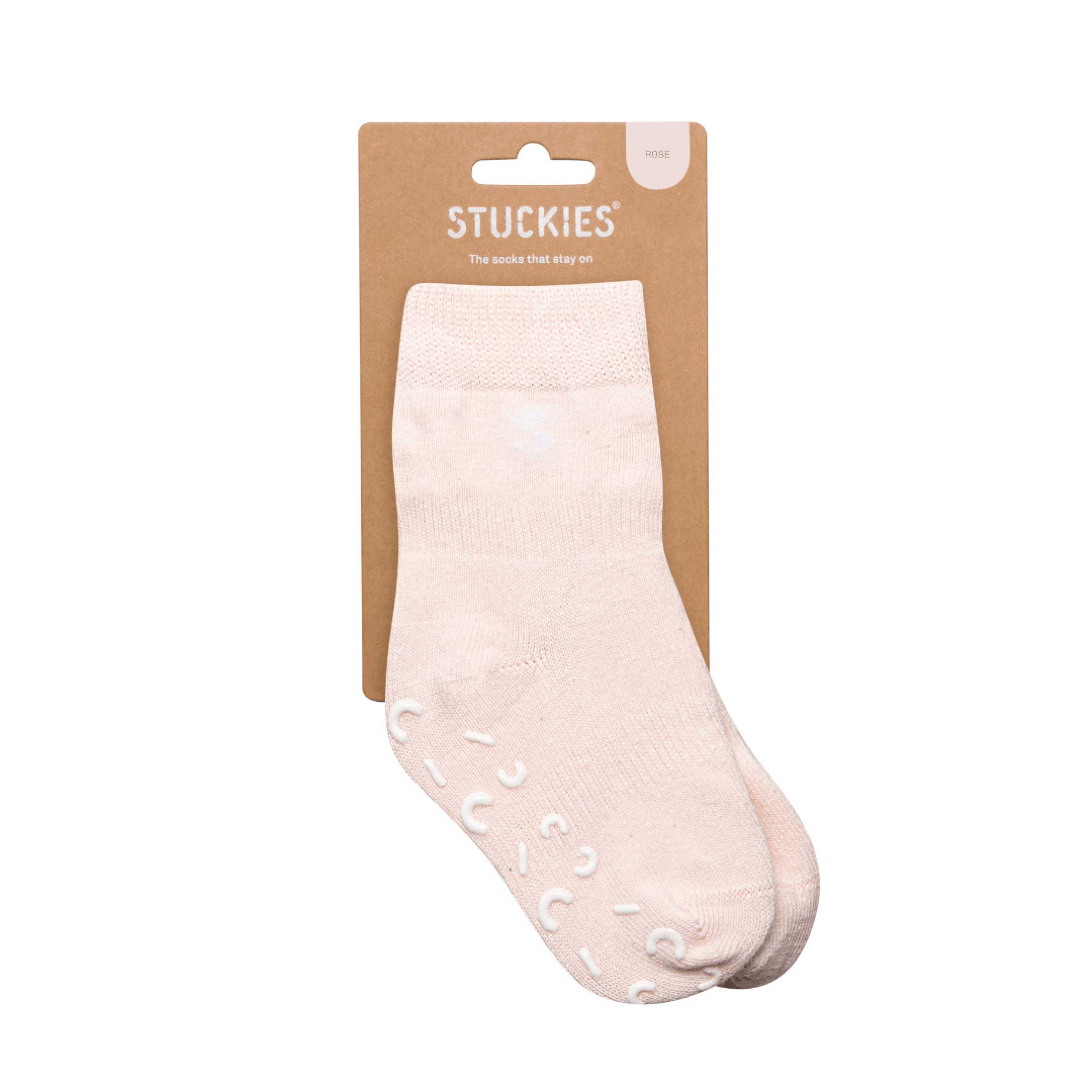 Stuckies Strumpor Rose 19/21 1-2 år