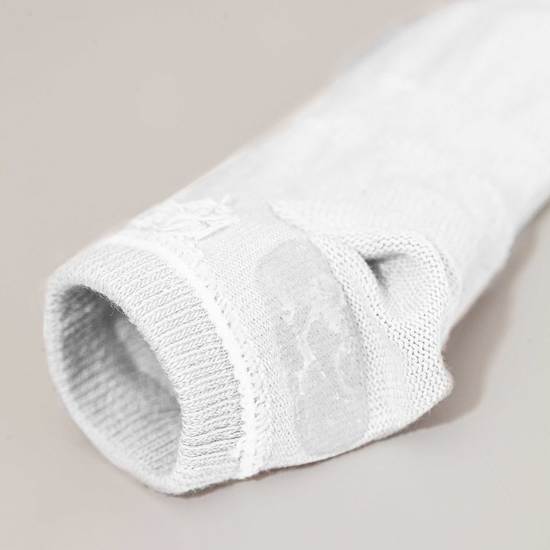 Stuckies Sneaker socks White 25/27 3-4 år 
