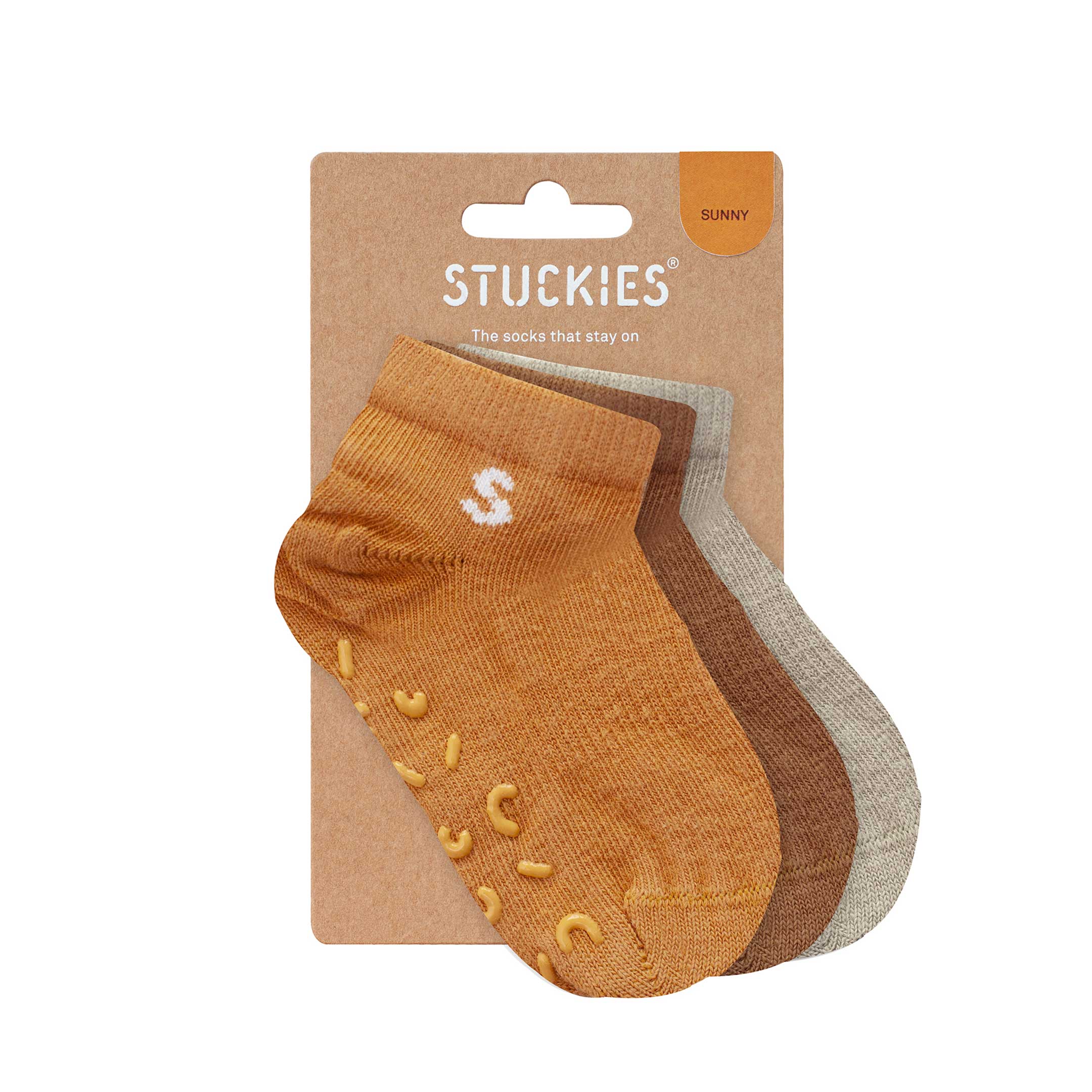 Stuckies Sneaker socks Sunny 19/21 1-2 år