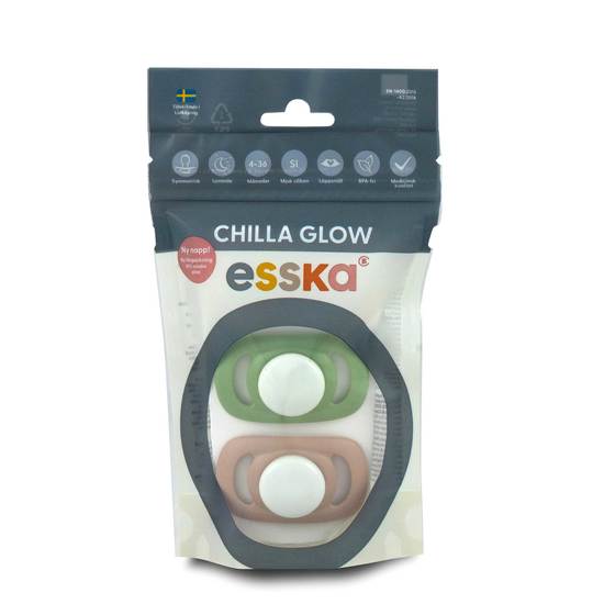 Esska Napp Chilla Glow 4-36 månader 2-pack