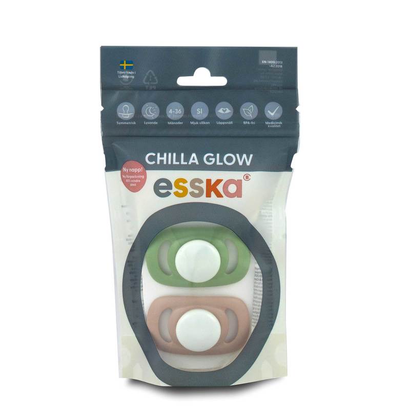 Esska of Sweden Esska Napp Chilla Glow 4-36 månader 2-pack