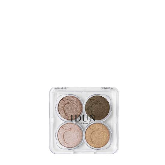 IDUN Minerals Eyeshadow Palette Brunkulla 4 g