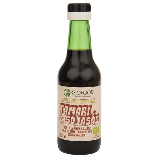 Biofood Glutenfritt Japansk Tamari Sojasås 250 ml