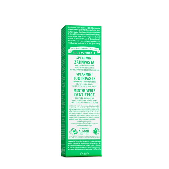 Dr. Bronner's Toothpaste Spearmint 140 g