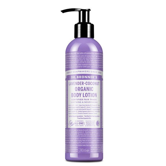 Dr. Bronner's Organic Bodylotion Lavender-Coconut 240 ml