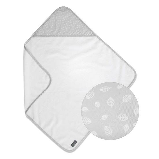 Vinter & Bloom Nordic Leaf Badcape Calm Grey