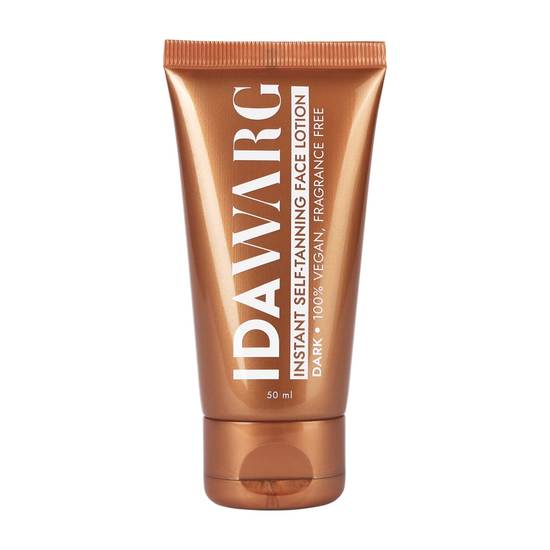 IDA WARG Beauty Instant Self Tanning Face Lotion Dark 50 ml