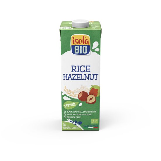 Isola Bio Risdryck Hasselnöt 1 liter