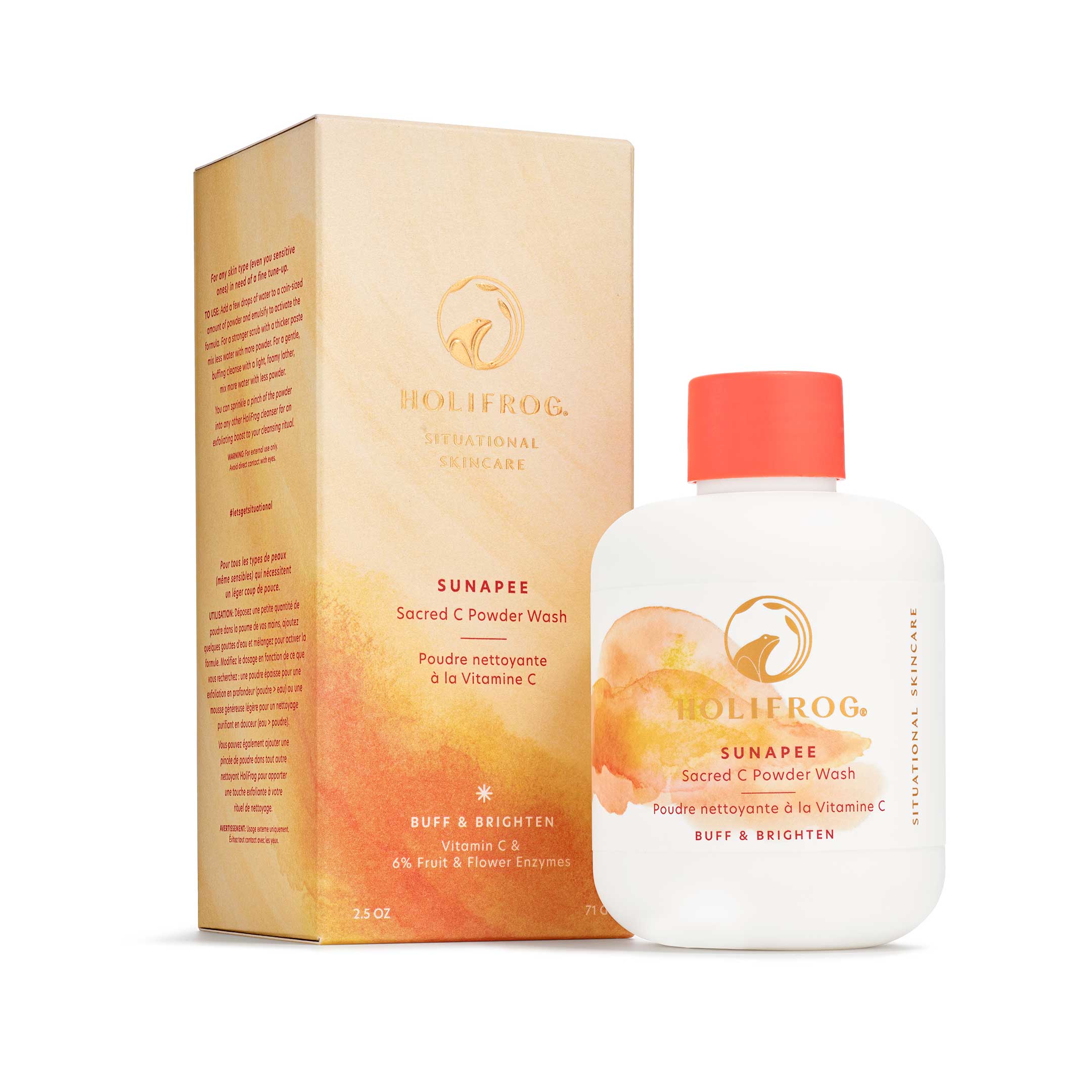 HoliFrog Sunapee Sacred-C Brightening Powder Wash 71 g