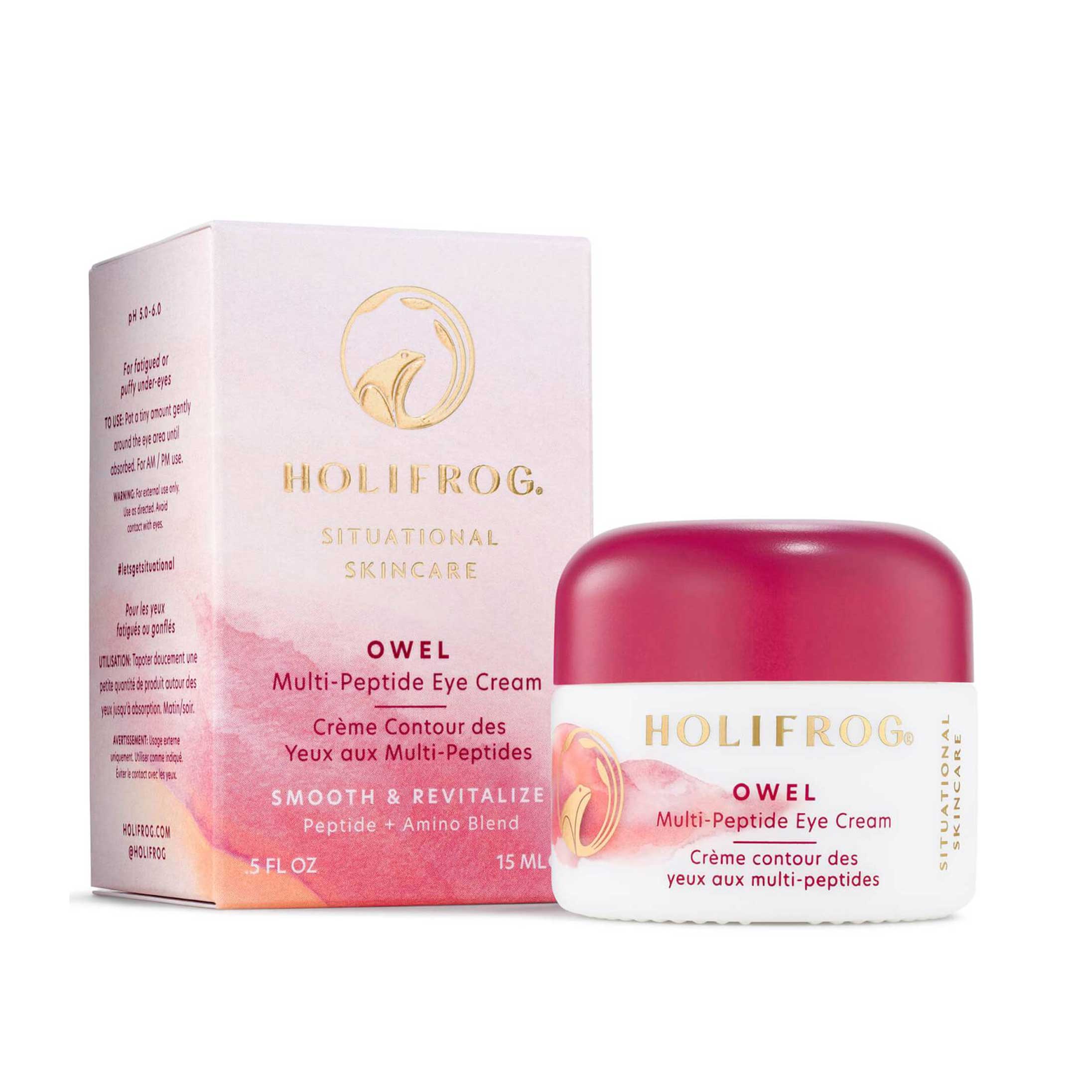 HoliFrog Owel Multi-Peptide Eye Crème 15 ml