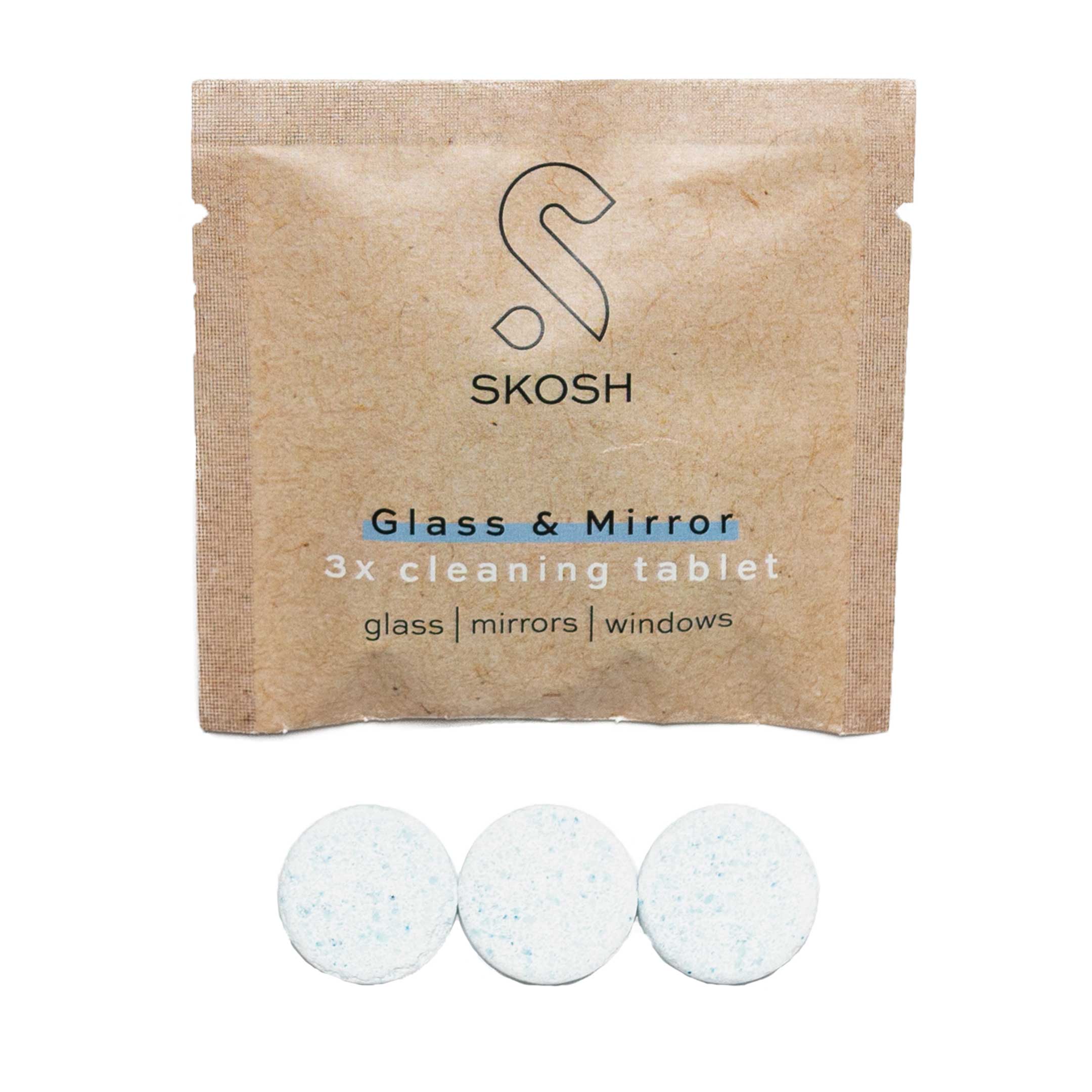 Skosh Rengöringstabletter Glas&Spegel 3-pack