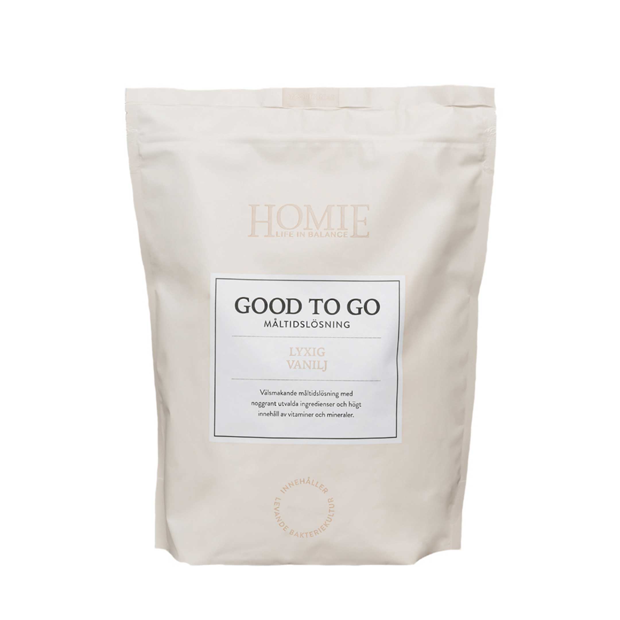 Homie Good To Go Vanilj 1000 g