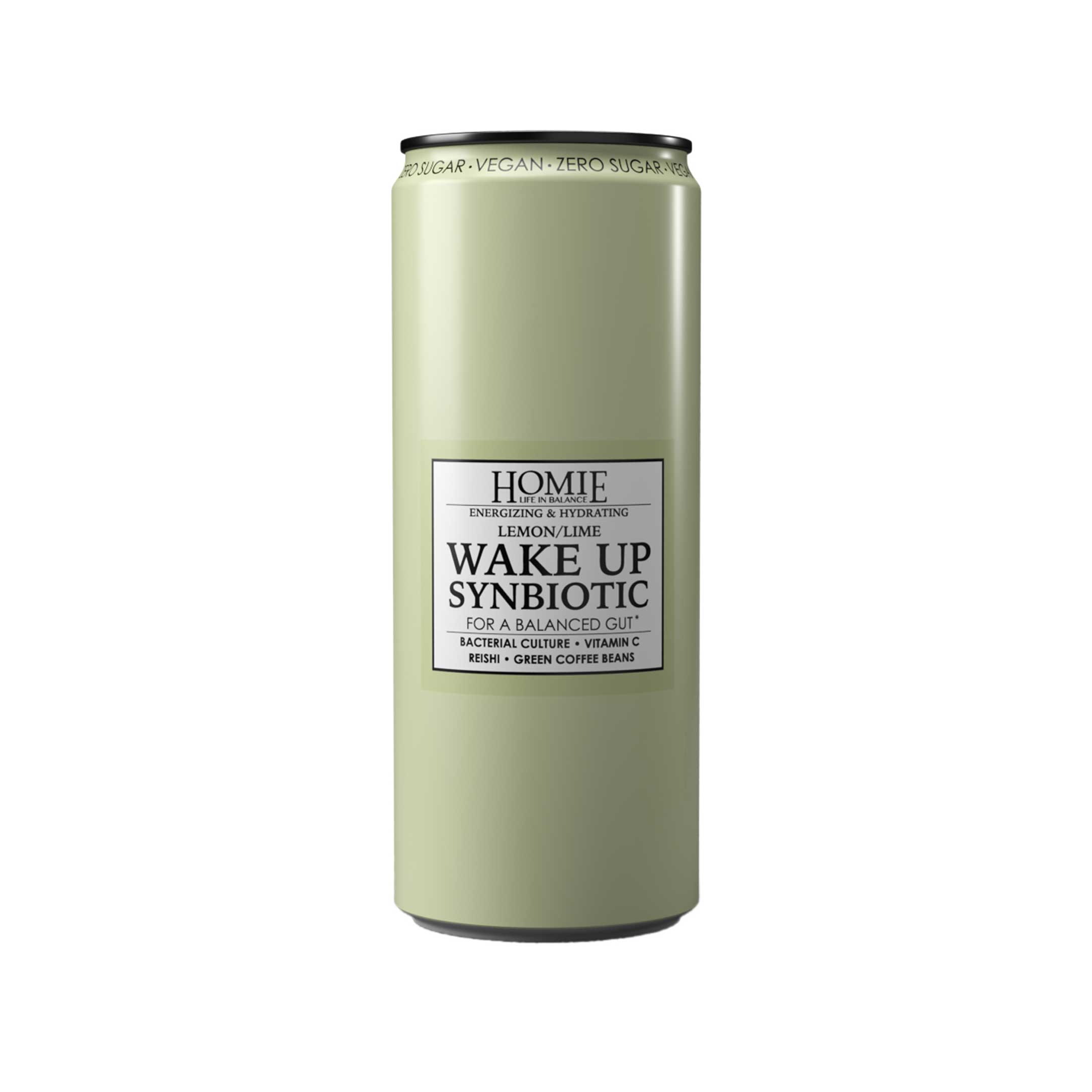 Homie Wake Up Synbiotic Lemon/Lime 330 ml