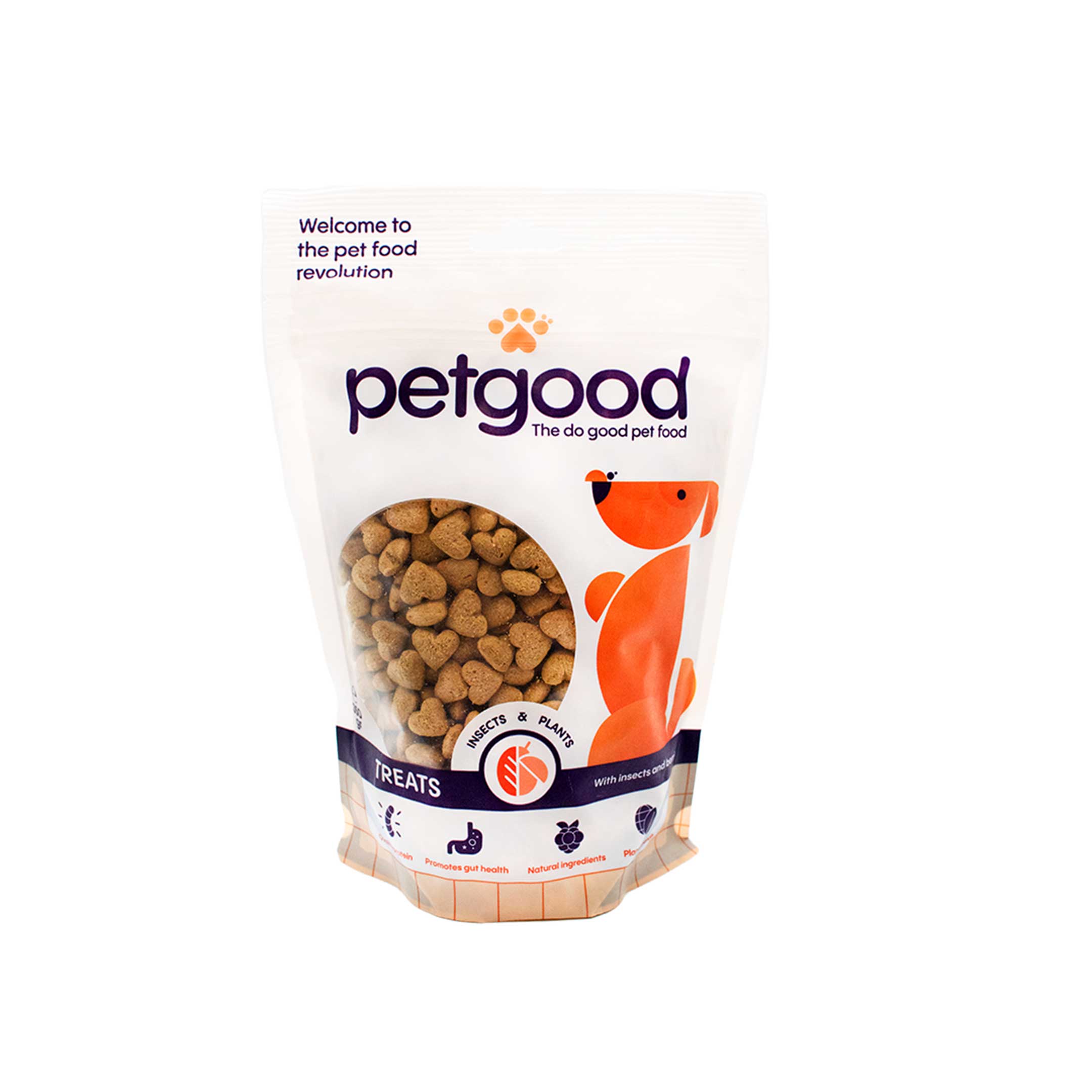 Petgood Hundgodis med insektsprotein 350 g