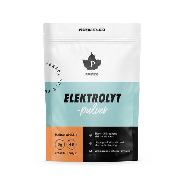 Pureness Elektrolytpulver Mango Apelsin 240 g